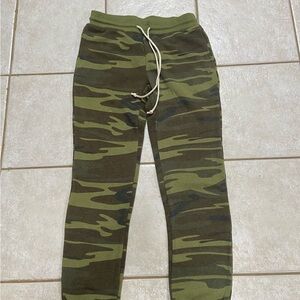 Alternative womens Green Camouflage Joggers